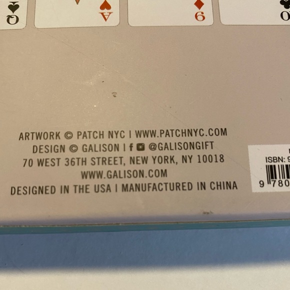 Patch NYC Double deck of playing cards NIP Art themed playing cards - Picture 6 of 7